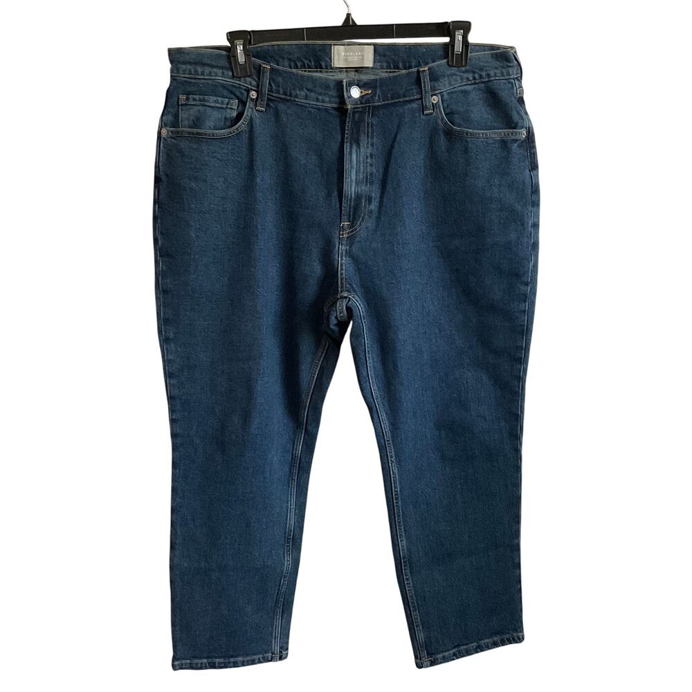 Everlane The Original Cheeky Organic‎ Cotton 34 Crop Jeans